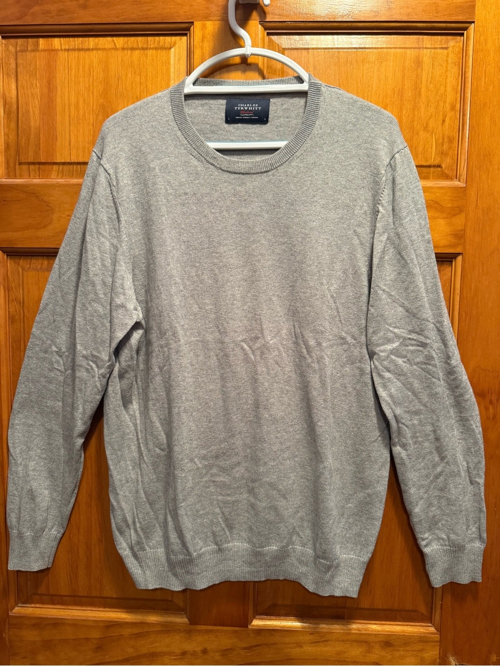 Charles Tyrwhitt Light Gray Men’s Crewneck Sweater